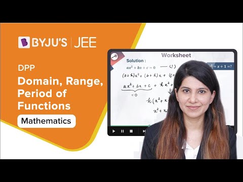 Domain and Range How to Find Domain and Range of a Function