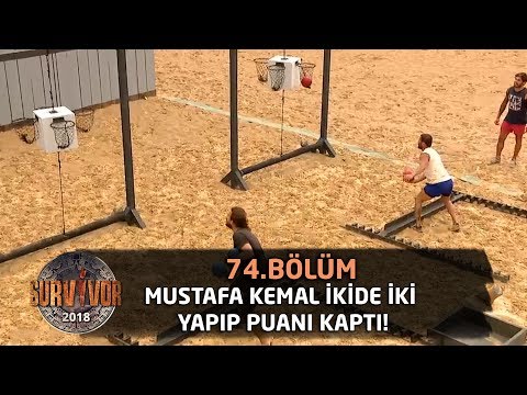 Mustafa Kemal ikide iki yapıp puanı kaptı! | 74. Bölüm | Survivor 2018