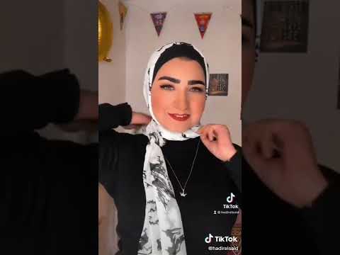 لفات حجاب بدون دبابيس