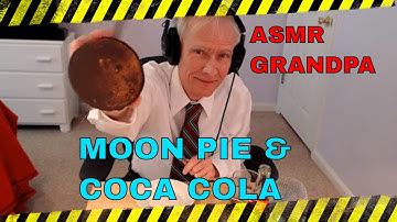 Moon Pie & Coca Cola - [ASMR] First food review video!