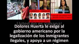 DOLORES HUERTA_Pro inmigrantes, Pro espías comunistas criminales.wmv