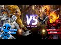 Venom Gold and Black Panther vs Ghost Rider and Dormammu - Marvel vs. Capcom: Infinite