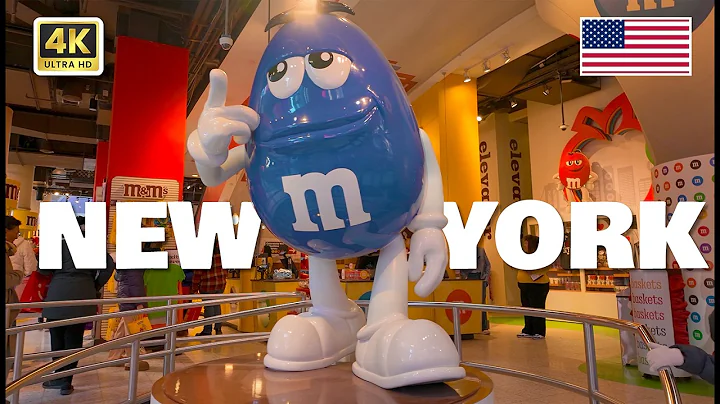 NEW YORK CITY 🇺🇸 M&M's Store Times Square in Manhattan NY Walking Tour 4K | Travel USA 2025