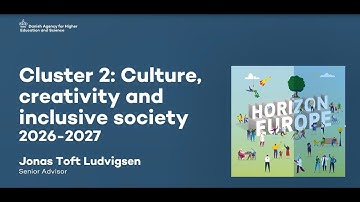 Webinar on the Work Programme 2026-27 for Cluster 2: Culture, creativity and inclusive society
