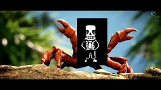 Crab Rave but it also has Megalovania but every other beat is missing