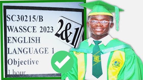 WASSCE 2023 ENGLISH LANGUAGE PAST QUESTIONS AND ANSWERS