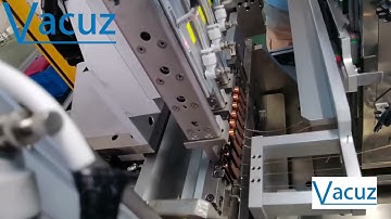 Vacuz Segmented Teeth Stator Automatic BLDC Brushless Drone Motor Coil Needle Winding Machine Sale