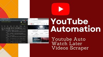 Youtube Auto Watch Later Videos Scraper | Youtube Automation | Youtube Scraper- Python,DataKund