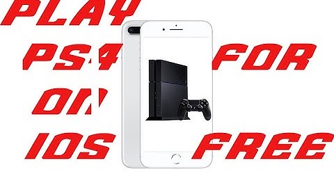 How to play PS4 on Iphone with controller using IOS 13