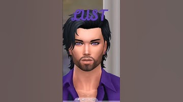 7 DEADLY SINS☠️ #sims4 #createasim #thesims #shorts