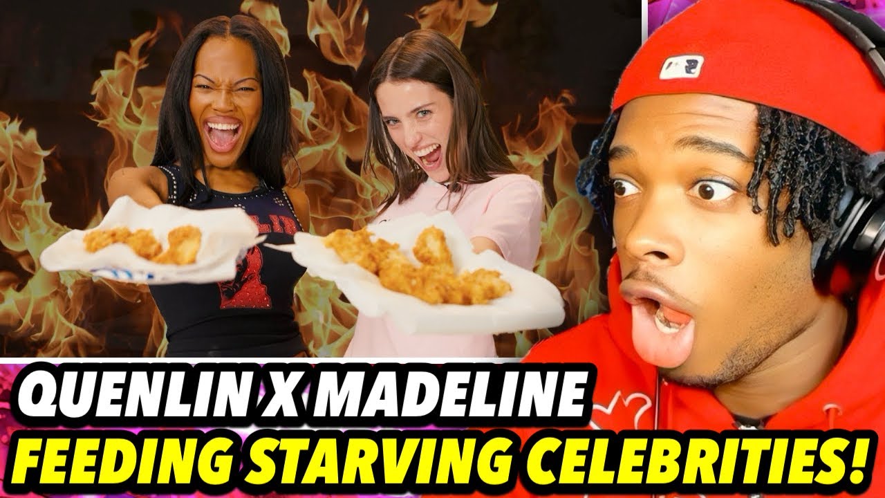 QUENLIN BLACKWELL FEEDING STARVING CELEBRITIES FT. MADELINE ARGY