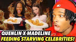 QUENLIN BLACKWELL FEEDING STARVING CELEBRITIES FT. MADELINE ARGY