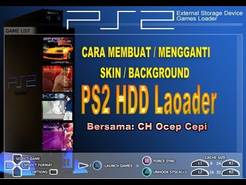 Cara Membuat Atau Mengganti Skin Ps2 Youtube