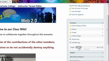 Overview of  PBWorks Wiki