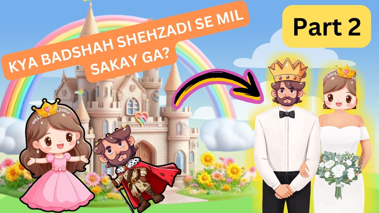 Badshah Nikla Rainbow ki Talash Part 2 | Moral Stories| Cartoon Urdu/ Hindi| Kahaniyan| @Pixie-Land