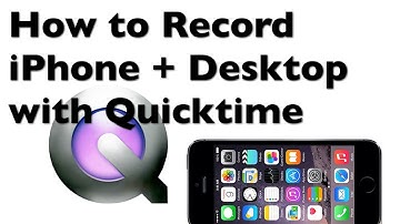 How to Video Record Your iPhone Screen and Desktop