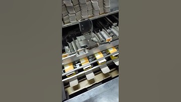 Automatic light GLS/LED bulb packing machine #packingmachine #shorts @electricalelectronicshub