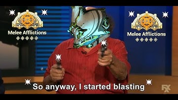*NO INFLUENCE* Melee Affliction Excalibur build, Slash Dash and Exalted Blade and Equipped Melee