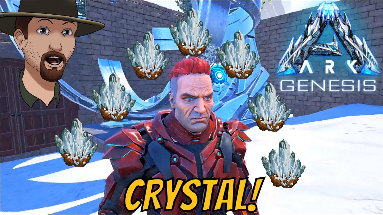 Where to Find 1000's of Crystal in Seconds ARK Genesis YouTube