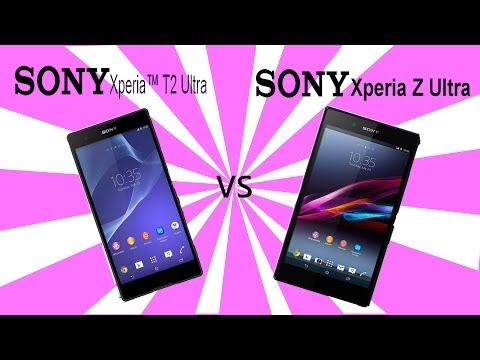 Sony Xperia T2 Ultra vs Sony Xperia Z Ultra