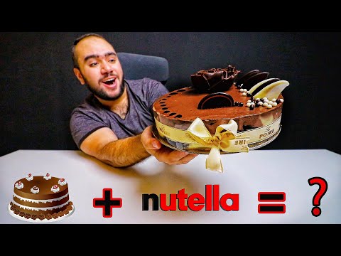 احسن تورته شوكولاته نوتيلا  في مصر الجزء الاول