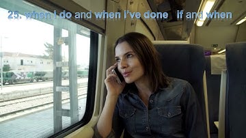 English Grammar in Use Unit 25. when I do and when I’ve done / if and when