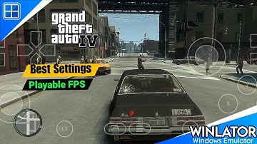 Winlator Glibc 7.1.4 | GTA 4 Gameplay(HD) |  Windows Emulator | Android