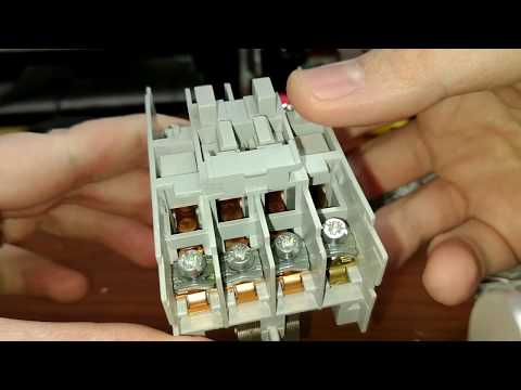 How an industrial contactor works