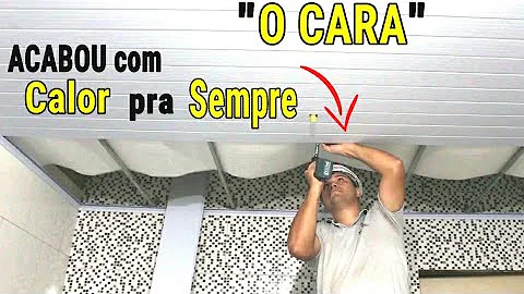 Como isolar o calor do teto?