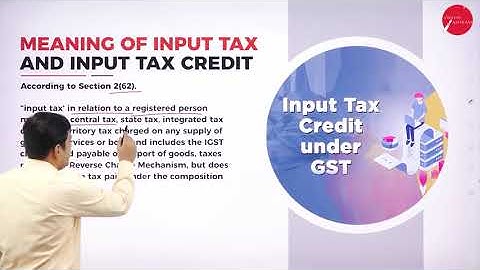 DAY 07 | INDIRECT TAX - II | VI SEM | B.COM | INPUT TAX CREDIT | L1