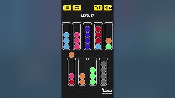 Ball Sort Puzzle level 17