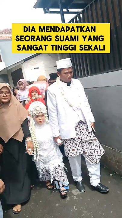momen haru ketika melihat pengantin wanita mini ‼️‼️#momenharu #nikah #mini #wedding #manten