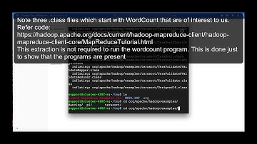 How to run wordcount program in Hadoop using DataProc