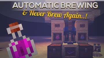 Automatic Potion Brewing In Minecraft 1.6.2!