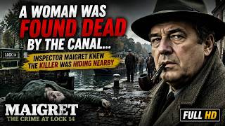 A Woman Was Found Dead by the Canal... Inspector Maigret Knew the Killer Was Hiding Nearby | Full HD