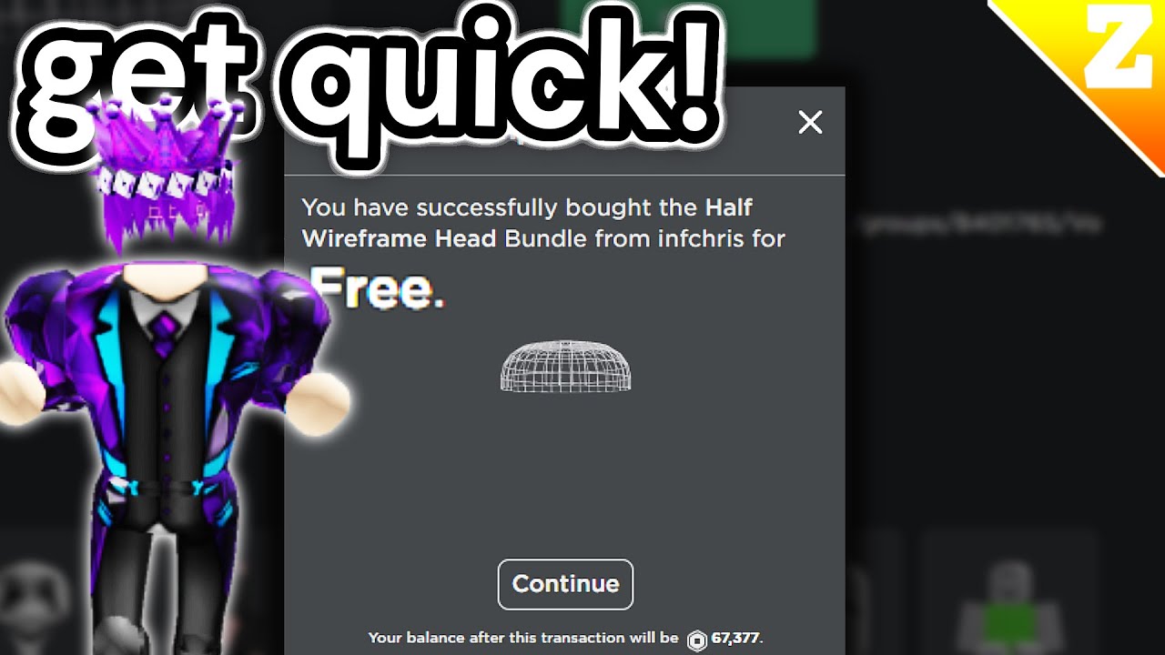 CapCut_How to get free headless in Roblox