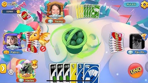 Utilizing the absolute advantage of 3【+4】wild cards in Facebook Uno Card Game🤹🏻 (Rank: GoWild x8)
