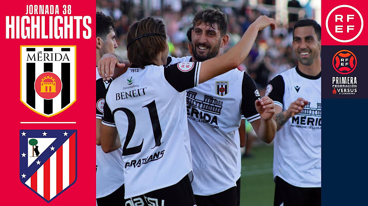 Resumen #PrimeraFederación | AD Mérida 2-2 Atlético de Madrid "B" | Jornada 38 | Temporada 2024/25
