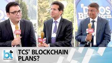 How does TCS plan to utilise blockchain tech? | #WEF22