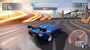 Need For Speed No Limits: Lamborghini Diablo SV VS Ford Mustang GT