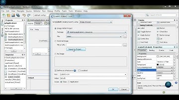 Adding a background image in a netbeans desktop application