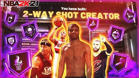 The Best 2-Way Shot Creator Build For NBA2K21!!!  Red Green Pie Chart !! Pro Dribble Moves !!