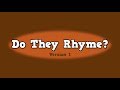 Rhyming Words Quiz