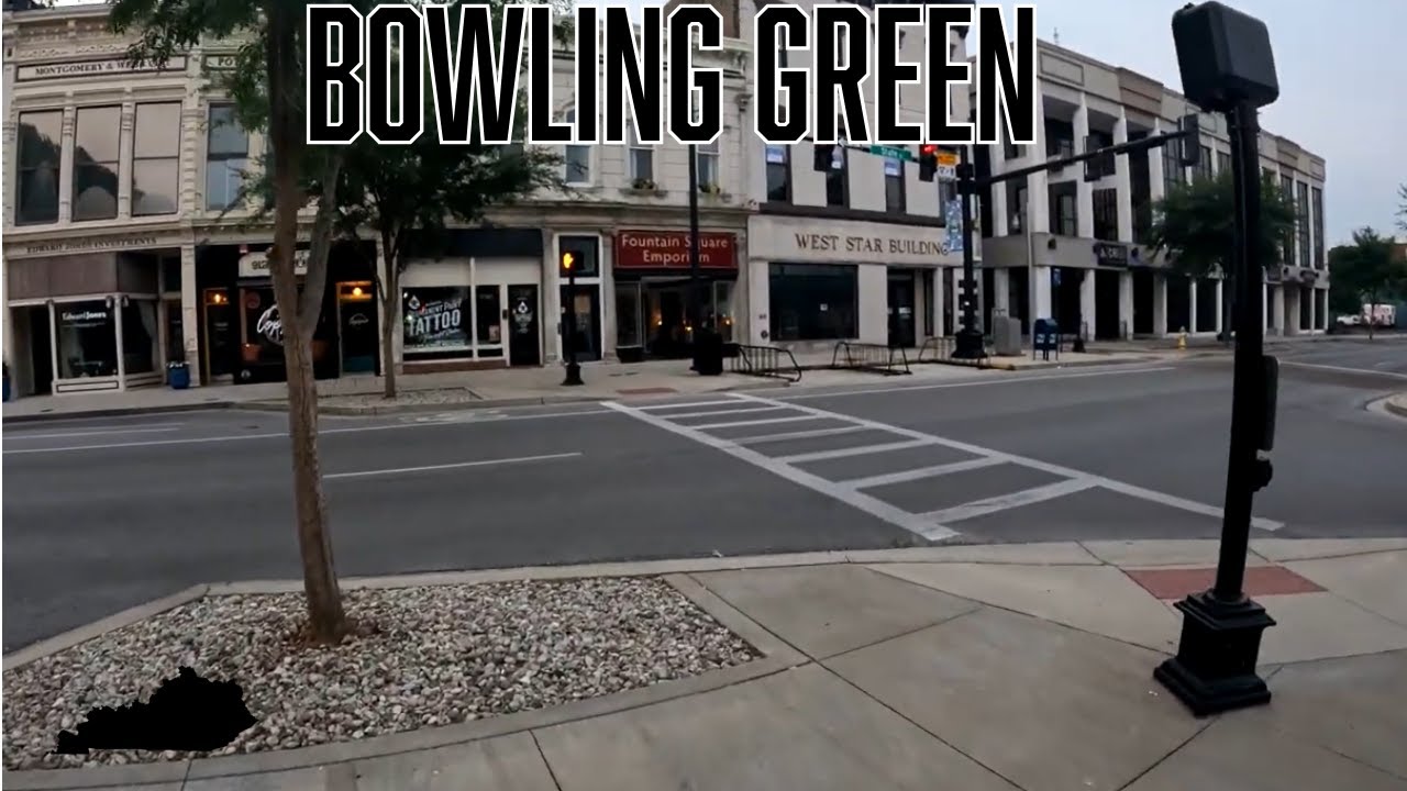 Exploring BOWLING GREEN, KENTUCKY: Walking Tour