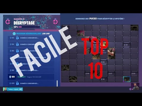 fortnite-:-comment-faire-des-top-10-facilement,-défis-décryptage-saison-9