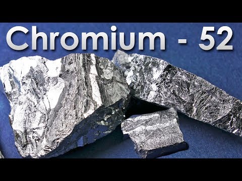 Video: Adakah kromium sulfida larut?