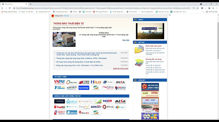 Hướng dẫn nộp thuế qua mạng mới nhất
