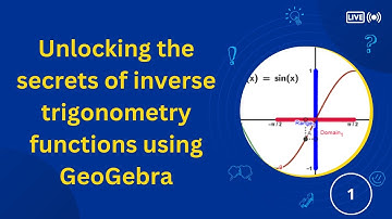 Class 12 | Inverse Trigonometric functions | Domain and Range | GeoGebra | @KKumaravelu1729