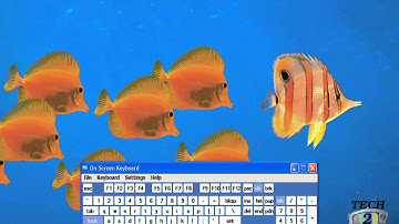 USE ON SCREEN KEYBOARD WINDOW XP