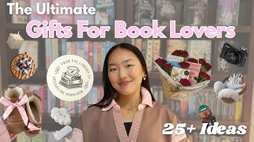The BEST Gift Ideas for Book Lovers! (that aren